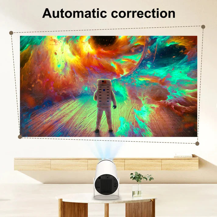 Mini Round Projector جهاز عرض دائري صغير