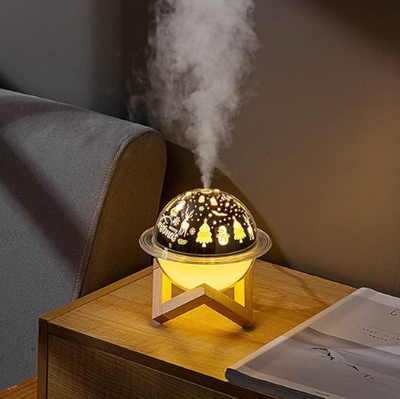 Projector Humidifier مرطب هواء مع جهاز عرض ضوء