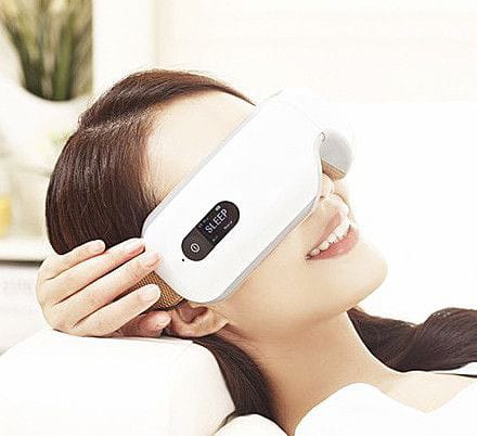 Massage Eye With Bluetooth Speaker جهاز تدليك للعيون مع مكبر صوت بلوتوث